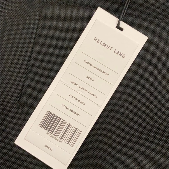 Helmut Lang Shifted Canvas Skirt - Picture 9 of 13